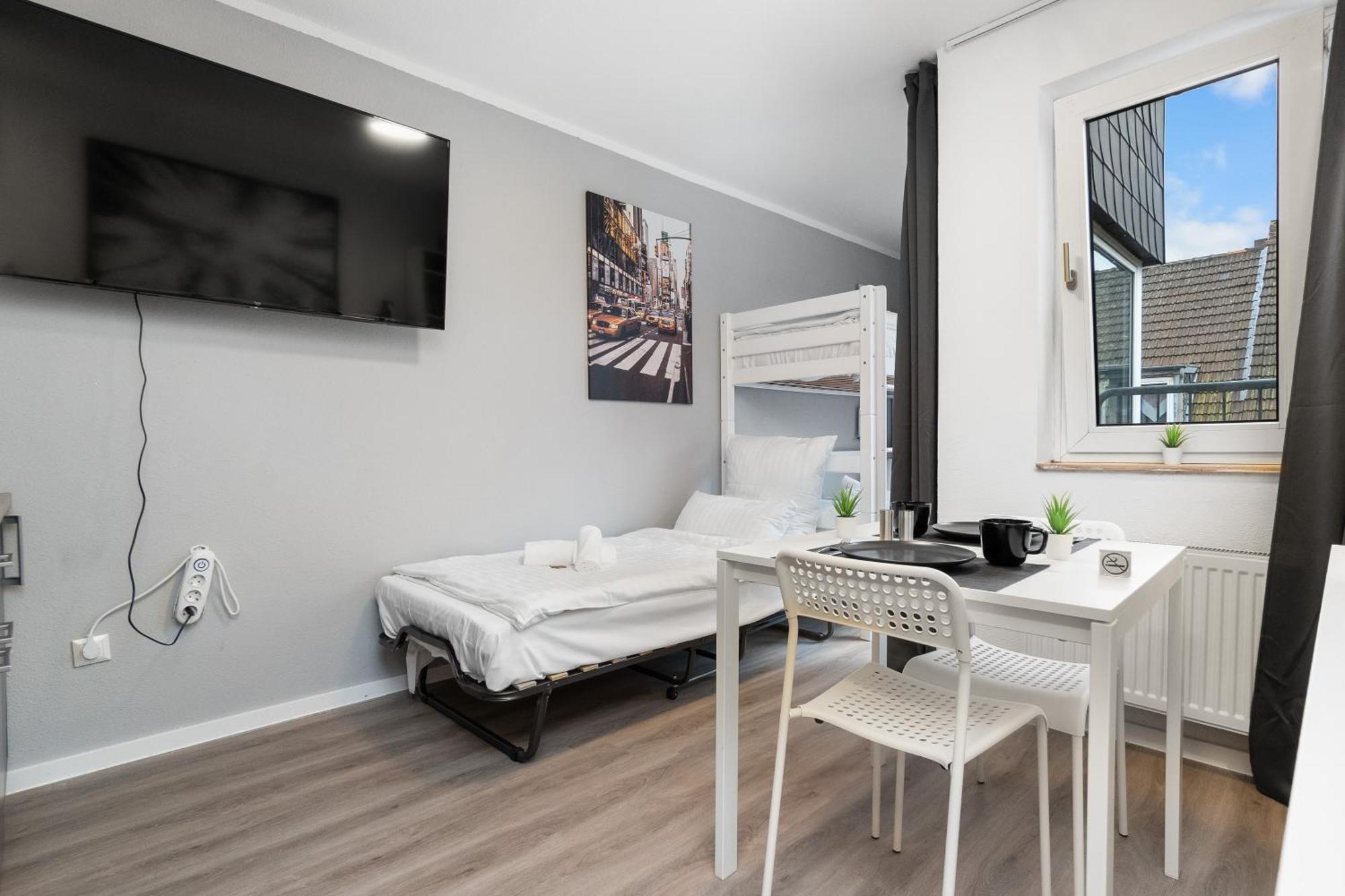 Messe, Monteure, Budget - Einfache Komfortable 2 Personen Wohnung Duisburg Exterior foto