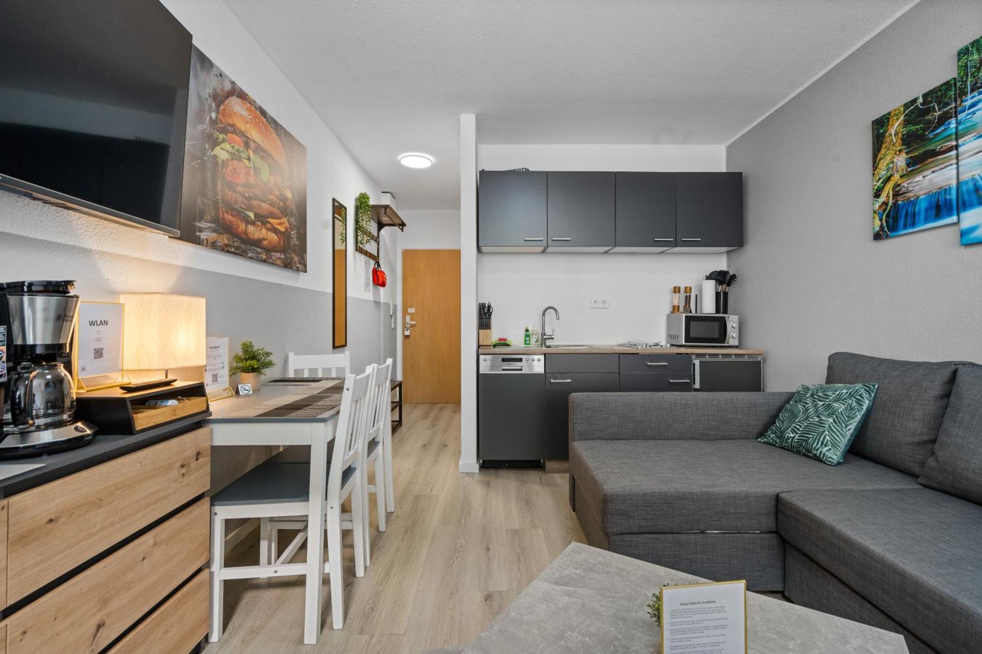 Messe, Monteure, Budget - Einfache Komfortable 2 Personen Wohnung Duisburg Exterior foto