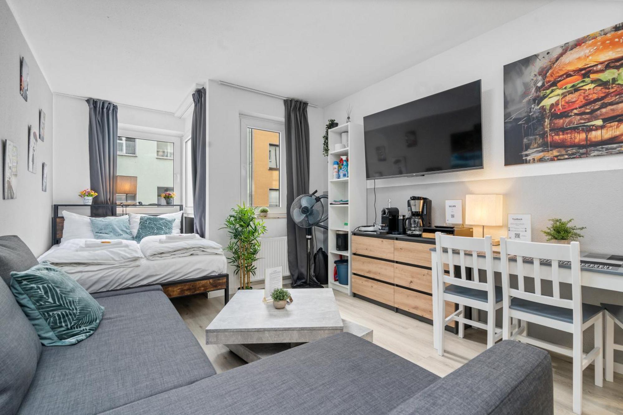 Messe, Monteure, Budget - Einfache Komfortable 2 Personen Wohnung Duisburg Exterior foto